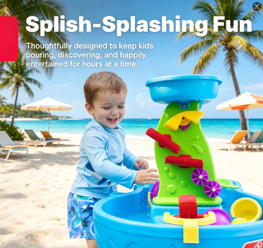 Rain Showers Splash Pond Water Table
