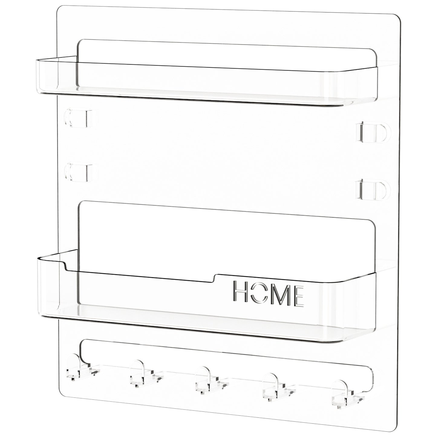 Wall mounted storage rack