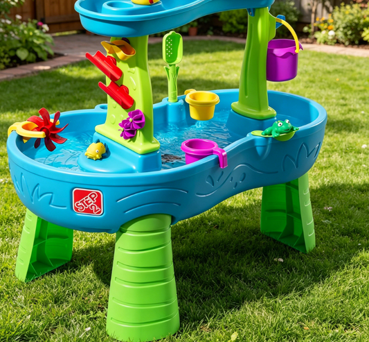 Rain Showers Splash Pond Water Table