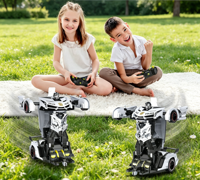 Remote Control Car - Transform Toys Car Robot