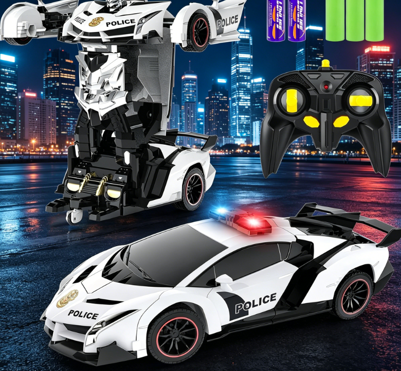 Remote Control Car - Transform Toys Car Robot