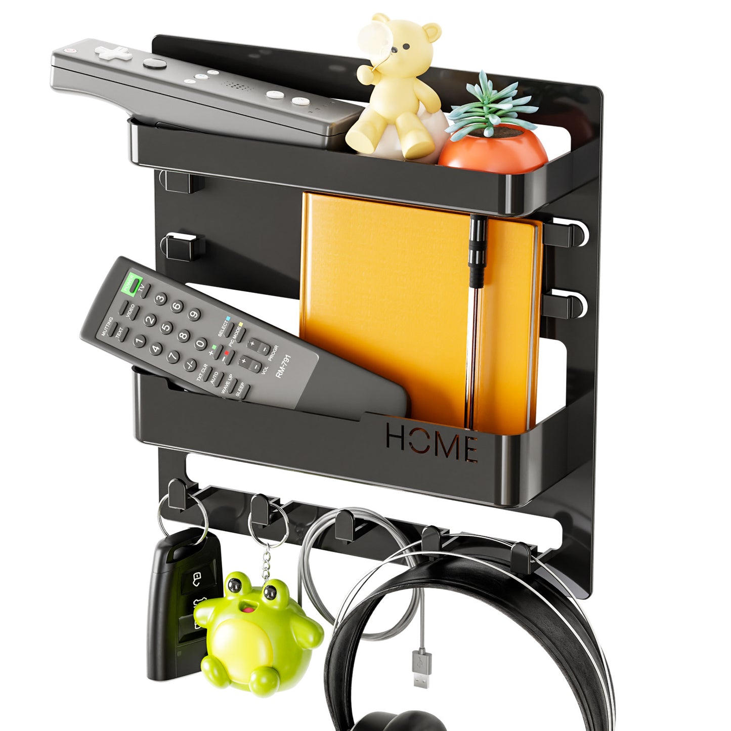 Wall mounted storage rack